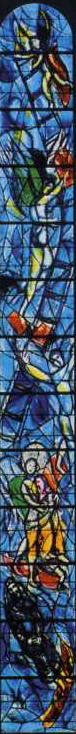 Marc Chagall, Jakobsfenster, St. Stefan in Mainz