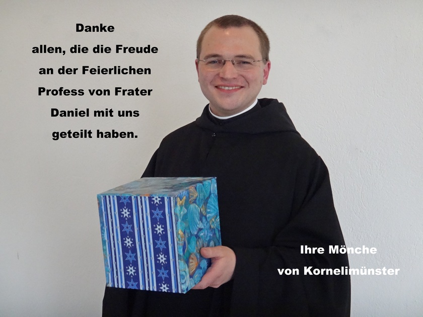 2015 01 12 Dank Profess Fr Daniel
