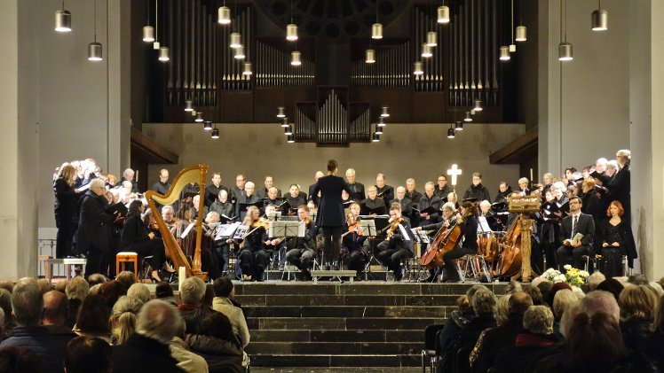 Konzert in der Abteikirche 11.11.2018 | Foto: Albert Altenähr OSB